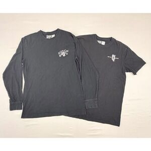 2 Dutch Bros Coffee Graphic T-Shirts Mens M Long Short Sleeve & Short Sleeve